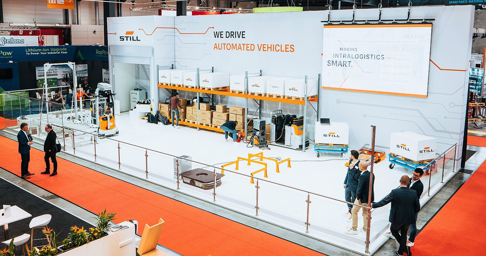 LogiMAT 2023: Elektrisch angetriebenes Fahrwerk für Schwerlasttransport -  LogiMAT, News