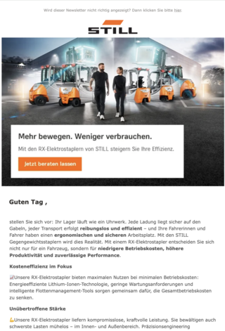 STILL Newsletter: Ausgabe 07 - 2025