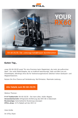 STILL Newsletter: Ausgabe 4 - 2021