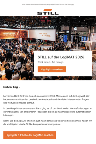 STILL Newsletter: Ausgabe 03 - 2026