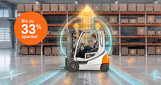 Förderung für Elektro-Stapler: Bis zu 33% sparen.