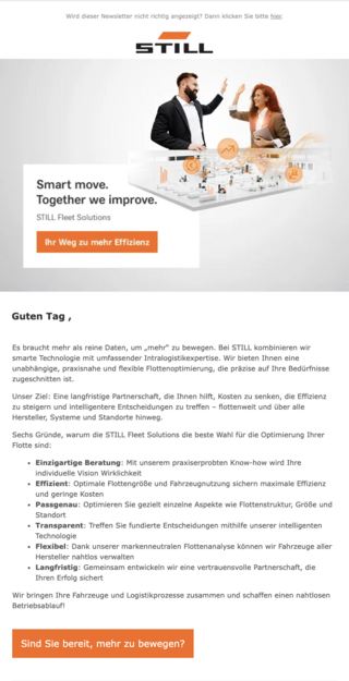 STILL Newsletter: Ausgabe 01 - 2026