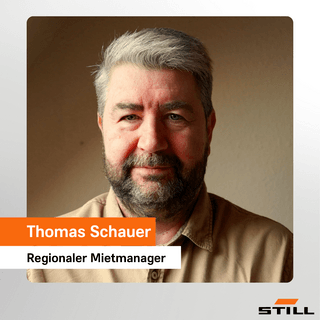 Regionaler Mietmanager Thomas Schauer