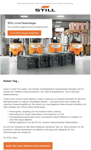 STILL Newsletter: Ausgabe 09 - 2025