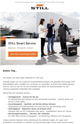 STILL Newsletter: Ausgabe 08 - 2025