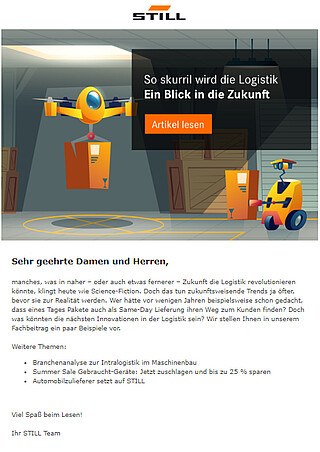 STILL Newsletter: Ausgabe 5 - 2019