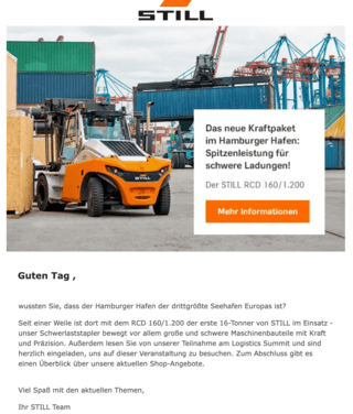 STILL Newsletter: Ausgabe 10 - 2023