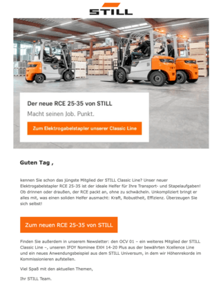 STILL Newsletter: Ausgabe 06 - 2023