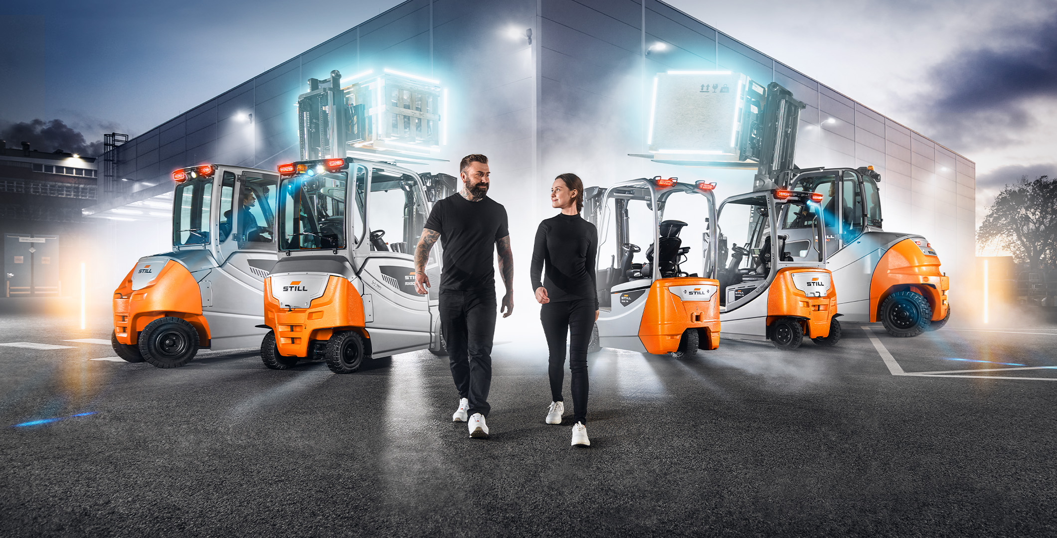 Intralogistik maßgefertigte Lösungen im Lager STILL Deutschland